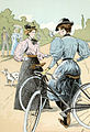 Frauen auf dem Fahrrad (1896)