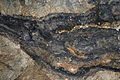 Image 1Exposed Blue John in situ within the Witch's Cave (from Treak Cliff Cavern)