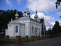 Vue de l'église orthodoxe de l'Assomption (Ouspenskaïa) à Braslaw