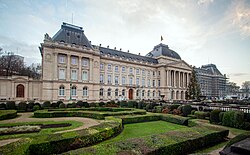 Královský palác (Palais Royal / Koninklijk Paleis) v Bruselu