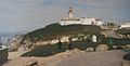 Leuchtturm mit umliegenden Gebäuden am Cabo da Roca (2003)