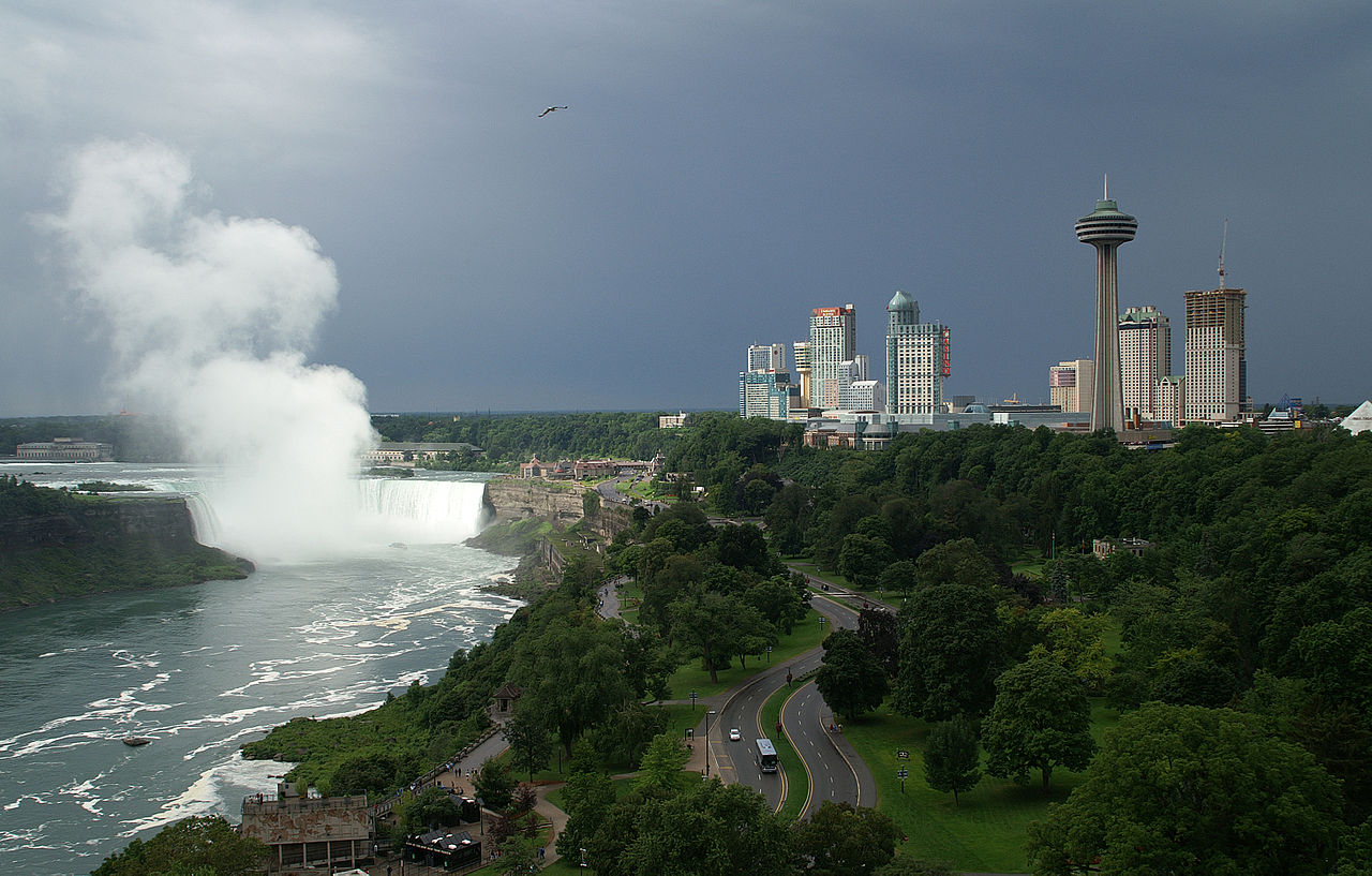 This is What Niagara Falls Looked Like  in 2008 
