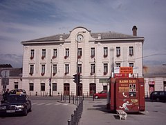 Kiosk K67 pred celjsko železniško postajo