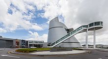 The Macao Science Center in Macau, designed by Pei Partnership Architects in association with I. M. Pei.