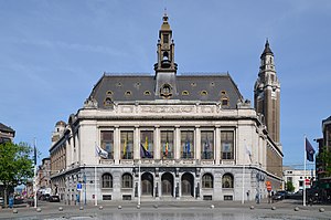 Hôtel de ville et beffroi de Charleroi