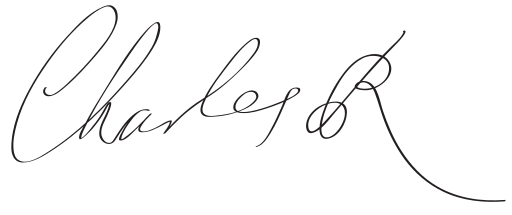 Charles II's signature