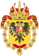 Escudo de Francisco I do Sacro Imperio Romano Xermánico