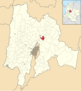 Localisation de Tocancipá