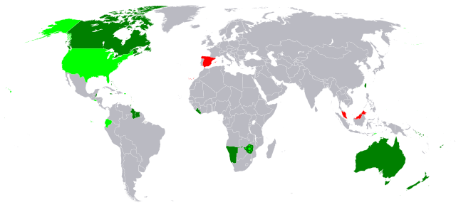      Países que usan el dólar estadounidense      Países que usan dólar      Países que antes usaban dólar o moneda de igual valor