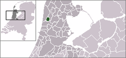 Localização de Heiloo nos Países Baixos.