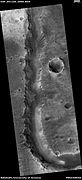 Valley, as seen by HiRISE under HiWish program