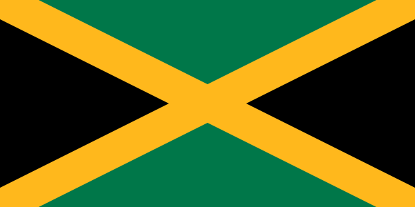 Ficheiro:Flag of Jamaica.svg