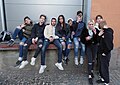 Un gruppo di giovani in Svezia 2019.
