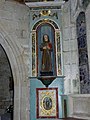 La statue de saint Fiacre