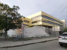 Gymnasium München/Moosach Haupteingang