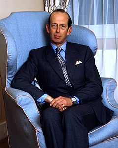 The Duke of Kent by Allan Warren, 1989 portrait photo HRH The Duke of Kent 2 Allan Warren.jpg