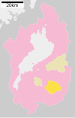 日野町在滋贺县的位置