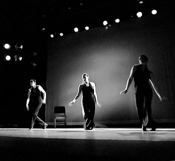 English: Jazz dancers adapted from flickr phot...