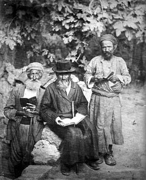 Jews in Jerusalem 1895. From the 1901-1906 Jew...