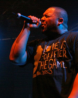 Joell Ortiz performing in Amager Bio, Denmark.