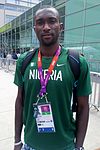 Obinna Metu (NGR) scheidet aus