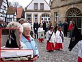 April 2014: Bevergerner Karfreitagsprozession - mit nur dort bewahrtem Liedgut aus der Zeit des Hochstifts Münster.