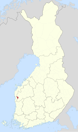 Location of Karijoki in Finland