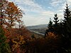 Blick auf die Innerstetalsperre von der Lageswarte