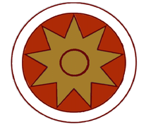 Escudo de los Lanciarii Lauriacenses.