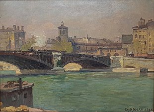 Le nouveau pont Lafayette (1898), localisation inconnue.