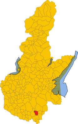 Lokasyon ng Isorella sa lalawigan ng Brescia, Lombardia