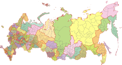 Map of subdivisions of Russia.svg