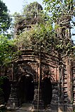 Bhemwa: The Sitaram temple, with rich terracotta relief