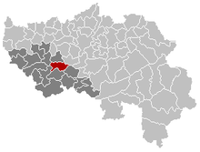 Nandrin Liège Belgium Map.png