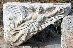 Niké szobra Epheszoszban (Görögország)