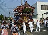 諏訪大神祭礼の山車