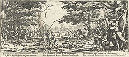 Plate 17: La revanche des paysans (The peasants fight back)