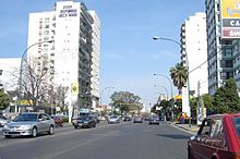 L' Avenida del Libertador dans sa traversée d'Olivos