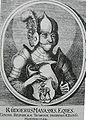 Rüdiger von Manesse. Stich von Johannes Meyer, 1696.