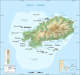 Rodrigues - Mappa