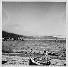 Fiskebåtar i Sørkjosen 1942