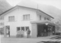 station building in 1977