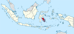 Sulawesi Sudorientale – Localizzazione