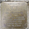 Stolperstein Bochum Goethestraße 14 Sophie Günzburger