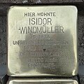 Stolperstein Weener Kirchhofstraße 20 Isidor Windmüller