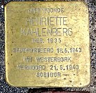 Stolperstein für Henriëtte Kahlenberg