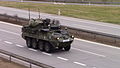 M1126 Stryker v Česku během operace Dragoon Ride