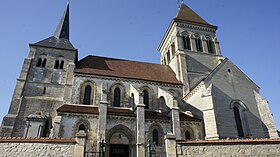 L'église vue du sud.