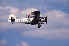 Fairey Swordfish. All that were sent on the mission were shot down. Swordfish Mk2 LS326 1988.jpeg