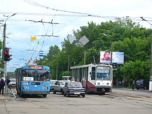 Троллейбус и трамвай, 2005 год.